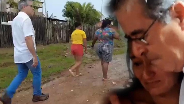Jorge Viana grava vídeo caminhando na periferia e diz que as pessoas estão "no fogão a lenha"