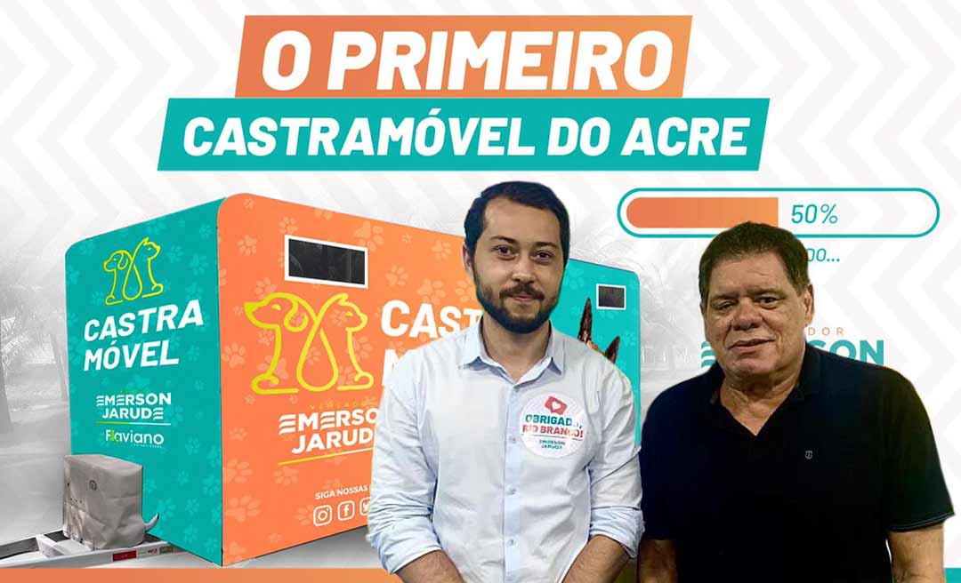 Emenda de Flaviano Melo vai permitir a compra de castramóvel para a cidade de Rio Branco