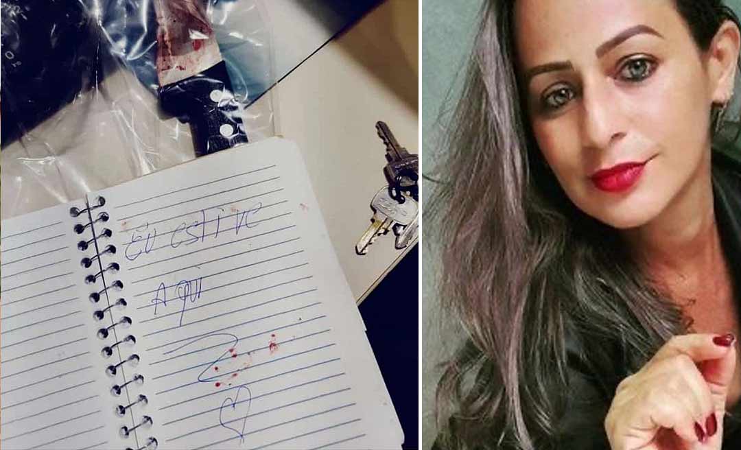 Após matar a própria tia em Feijó, adolescente escreve bilhete dizendo: “Eu estive aqui”