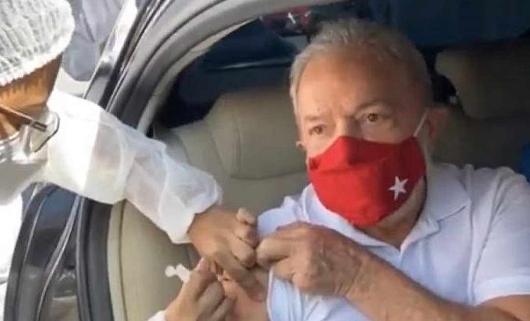 Lula: “Não tomar vacina é um direito, mas não pode ir a local público”