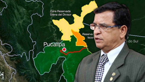 Gonzaga diz que reunião entre Bolsonaro e Castilho representa grande avanço para construção da estrada entre Acre e Peru