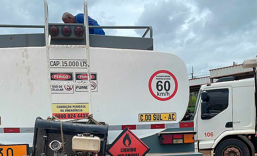 Policia Civil prende homem por desvio de combustível de distribuidora em Rio Branco