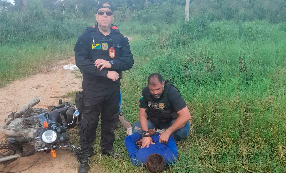 Homem que matou mulher com tiro na cabeça e a estuprou depois de morta é preso na zona rural em Xapuri