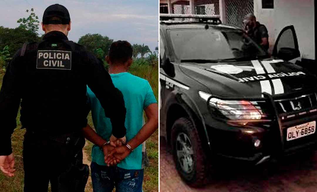 Polícia Civil prende dois por furto e por integrar organização criminosa em Feijó