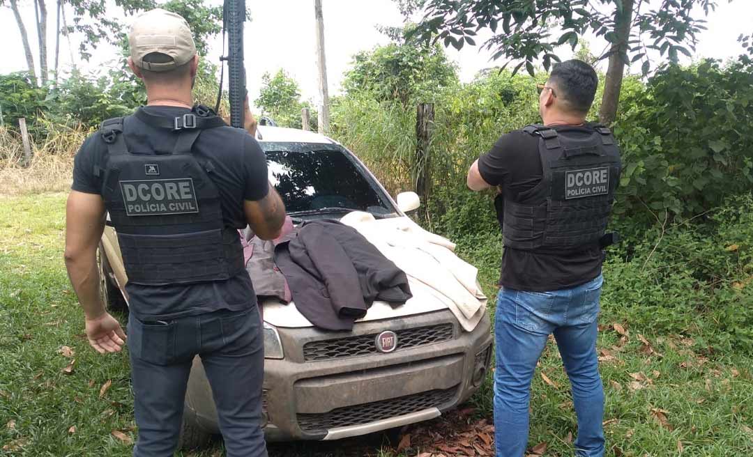 Polícia Civil recupera veiculo roubado em zona rural de Boca do Acre