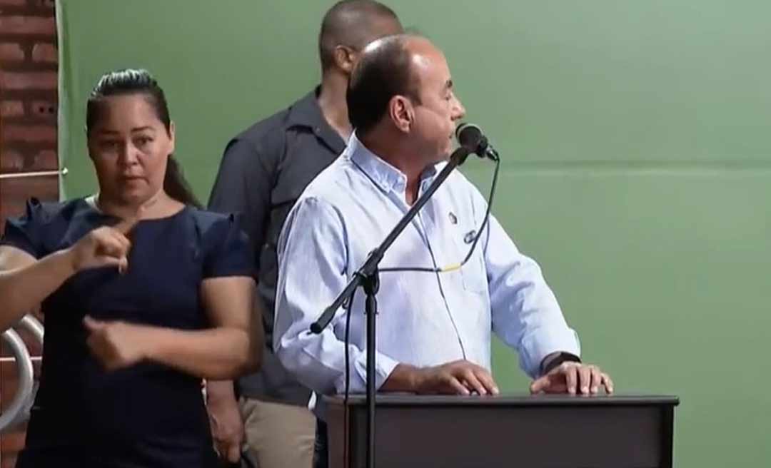 Na Arena da Floresta, Bocalom diz que Bolsonaro “é o homem que veio para salvar o Brasil”