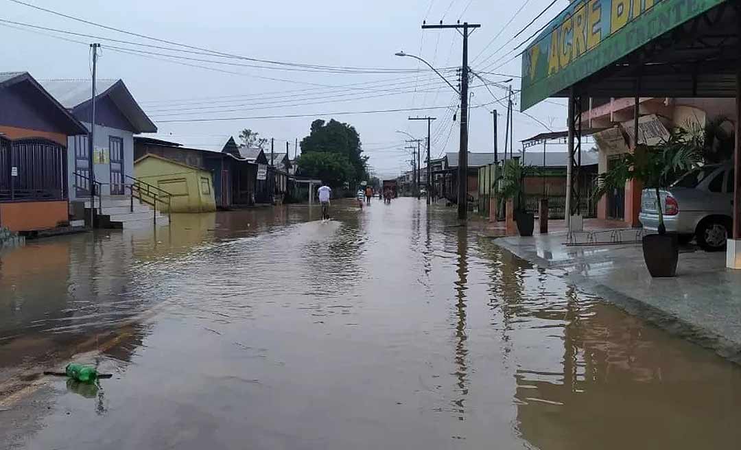 Após novo transbordamento, Rio Tarauacá já atinge 8 mil pessoas