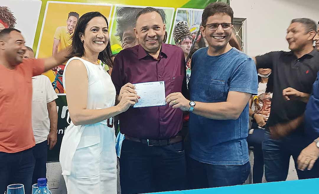 Deputado Manoel Moraes, Bebê Bolsonaro e ex-BBB se filiam ao PP do Acre