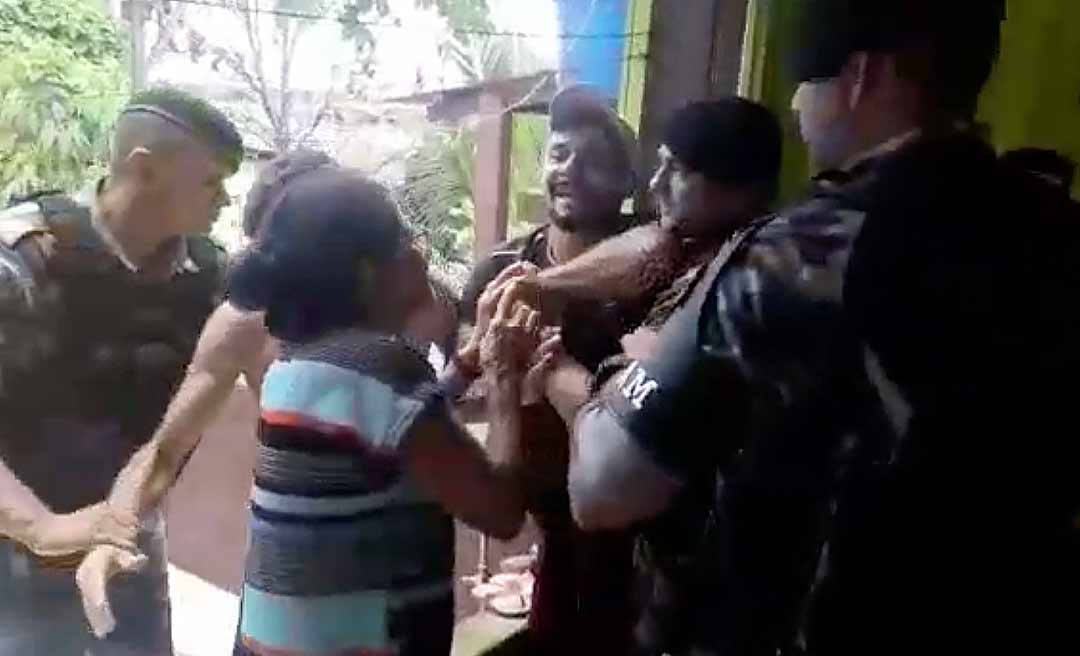 Em áudio, homem "convida" policial para briga após vazar vídeo de tentativa de prisão