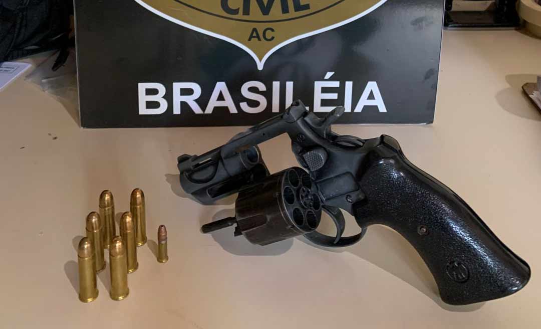 Polícia Civil apreende adolescente com arma de fogo e frustra plano de ataque contra rivais em Brasileia