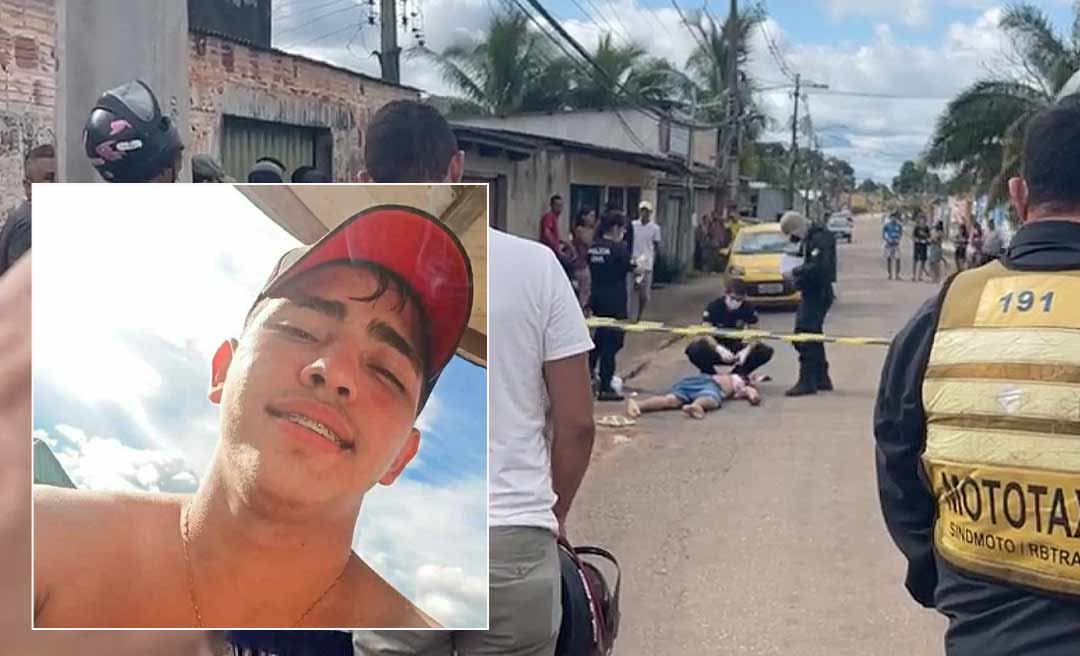 Jovem é executado a tiros em via pública no Segundo Distrito de Rio Branco