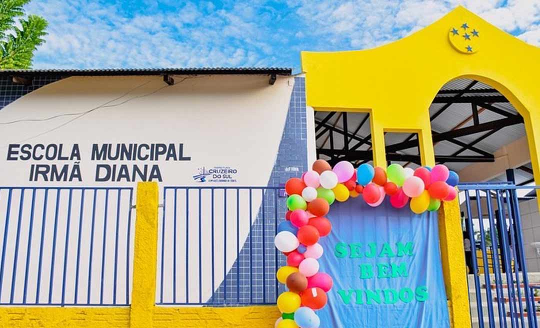 Prefeitura de Cruzeiro do Sul reforma e estrutura mais uma escola, desta vez no Cruzeirinho