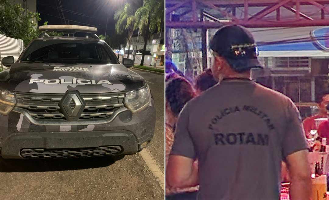 Militares do Mato Grosso usam viatura policial para ir a balada em Rio Branco