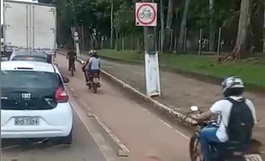 Motociclistas causam congestionamento em horário de pico no Horto Florestal, denuncia internauta