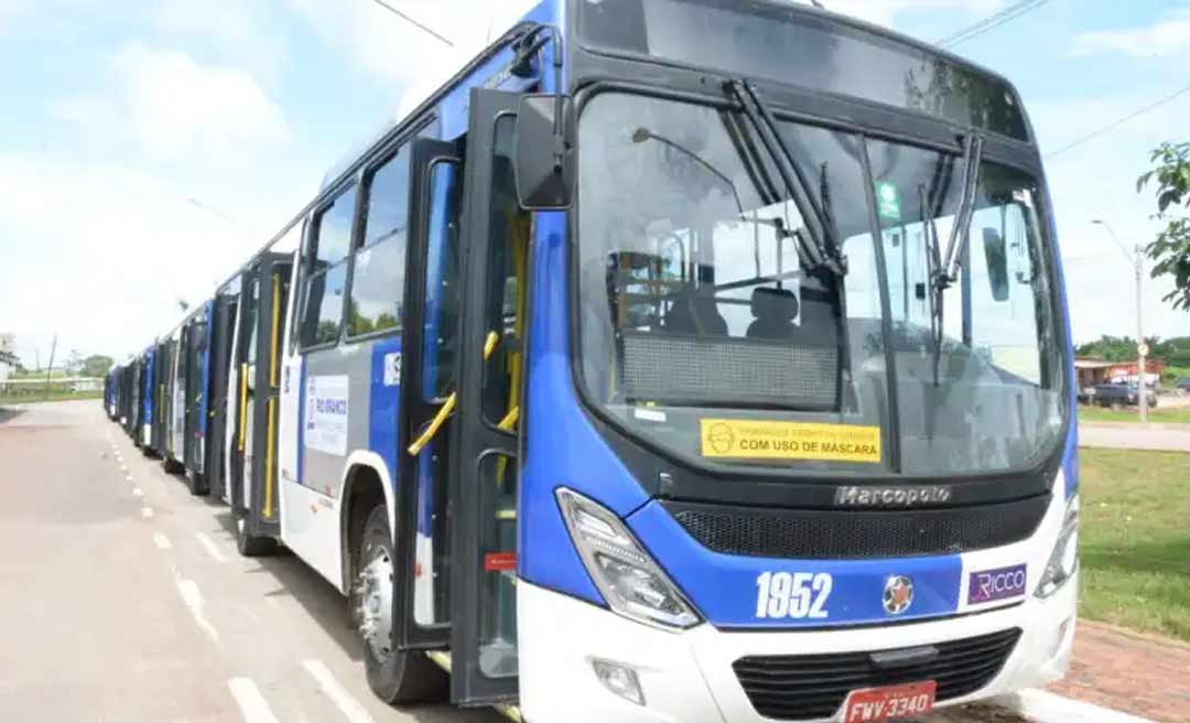 Prefeitura do RJ multa empresas e cobra retorno de 21 ônibus que estão em Rio Branco