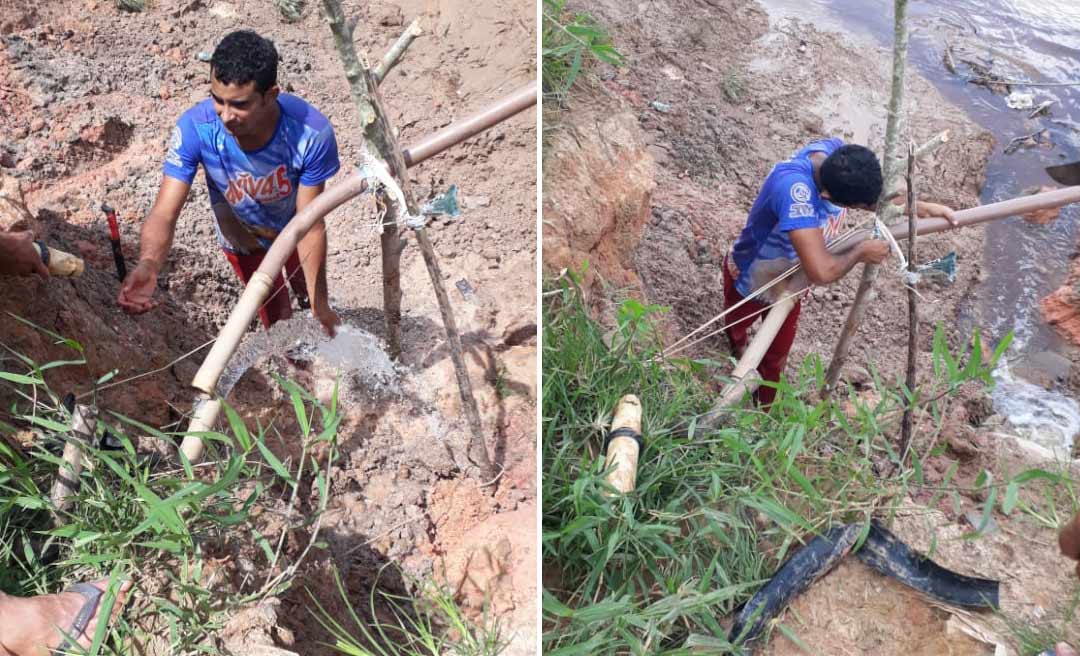 Moradores do Miritizal denunciam falta de água: “Governo não disponibiliza material para o Depasa”, afirma presidente do bairro