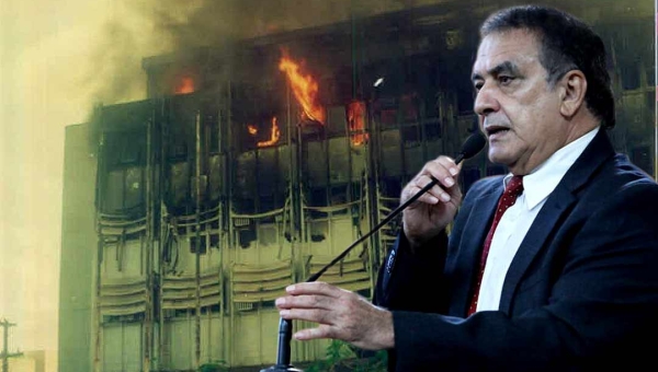 Deputado José Bestene é único com mandato quando incêndio destruiu a sede da Aleac há 30 anos