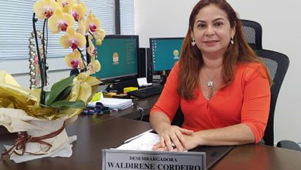 Desembargadora Waldirene Cordeiro assume o governo do Estado até quarta-feira
