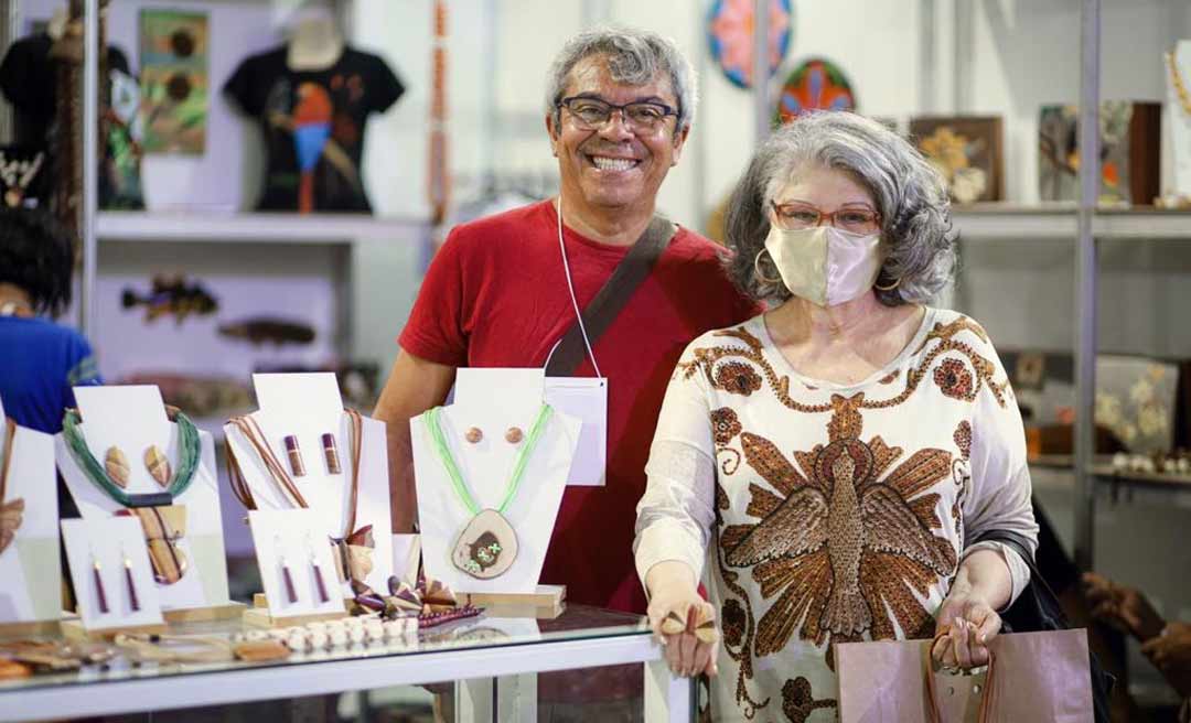 Expositores do Acre participam da 15ª edição do Salão do Artesanato, em Brasília