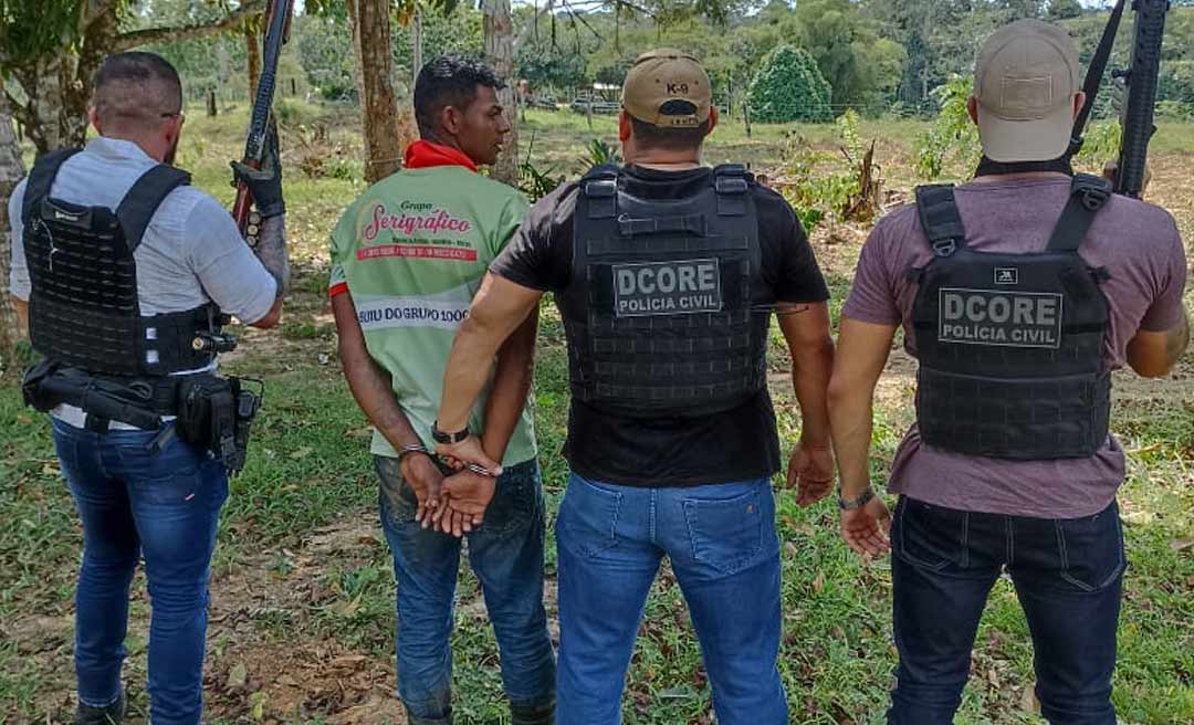 Autor de roubo de caminhonete no município de Plácido de Castro é preso na zona rural de Capixaba