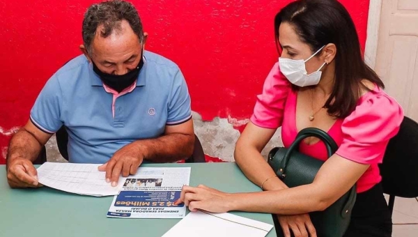 Senadora Mailza confirma pagamento de emenda de R$ 1,1 milhão para o Bujari