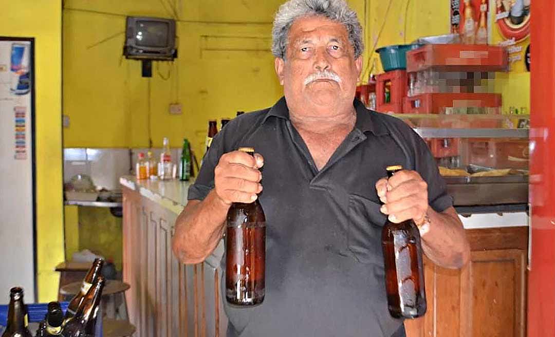 Cabeleira, dono de famoso bar em Rio Branco, morre aos 87 anos