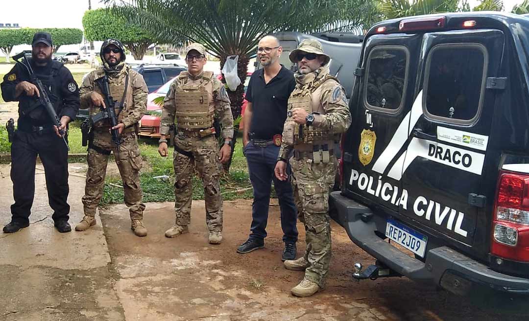 Em Acrelandia, Polícia Civil prende integrante de quadrilha especializada em roubo de veículos