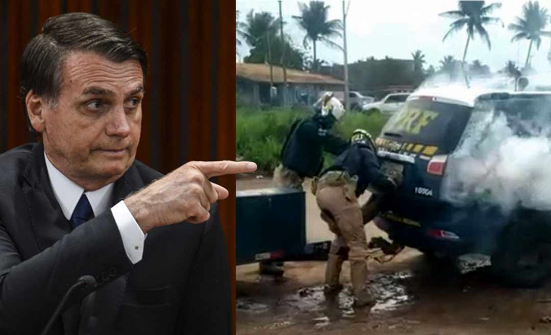 Bolsonaro defende PRF e diz querer 'justiça sem exageros' em caso Genivaldo