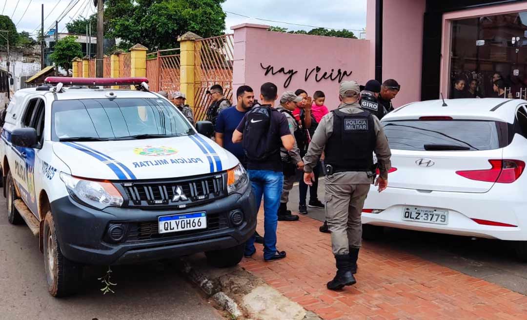 Adolescente de 17 anos é apreendido após sequência de assaltos no centro de Rio Branco