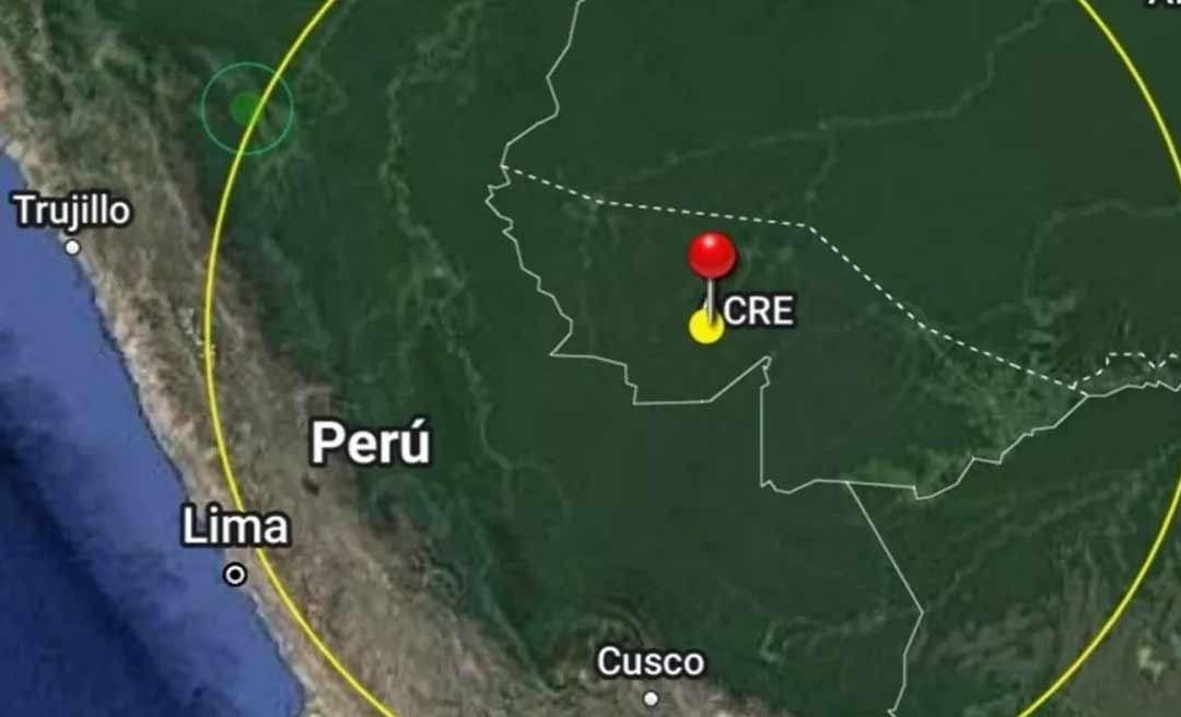 Terremoto de magnitude 6,5 atinge Tarauacá, informa Serviço Geológico dos Estados Unidos