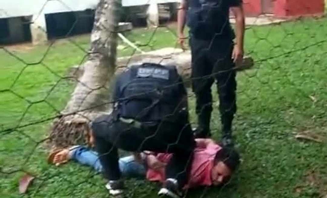 Homem que matou colega a golpes de facão para roubar R$ 200 é preso em Rio Branco