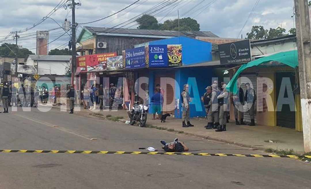 Dois acabam mortos após tentativa de roubo na Rua Campo Grande, região da Baixada da Sobral