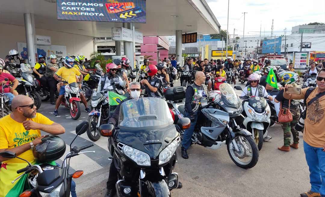 Motociclistas se concentram para dar início a Marcha para Jesus