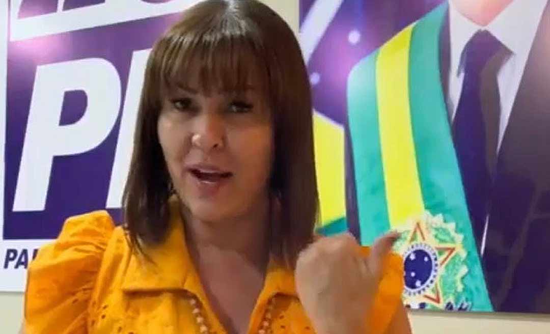 Marcia Bittar diz que “queriam passar o sal” em sua pré-candidatura ao Senado, mas ela está firme com “Deus e Bolsonaro”