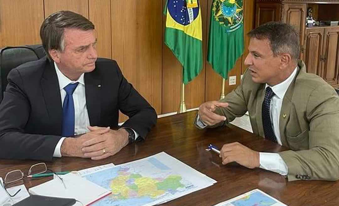Bittar diz que recebeu aval de Bolsonaro para “caminhar com todos que desejam um Acre melhor”