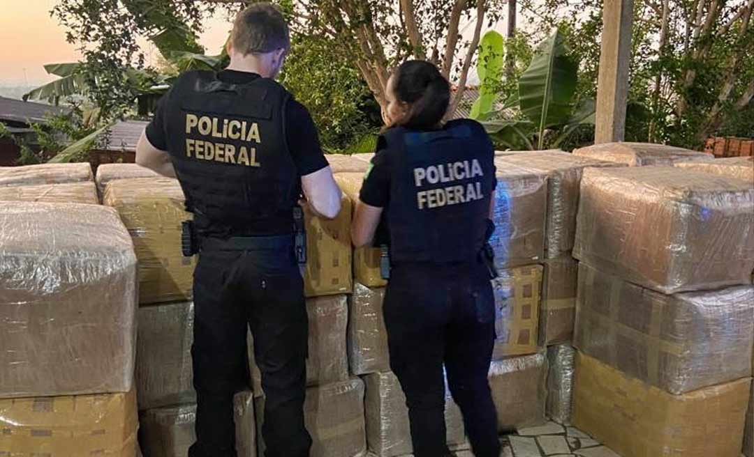 Polícia Federal combate contrabando de cigarros em Rio Branco