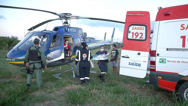 Ciopaer resgata recém-nascida prematura com complicações respiratória em Xapuri 