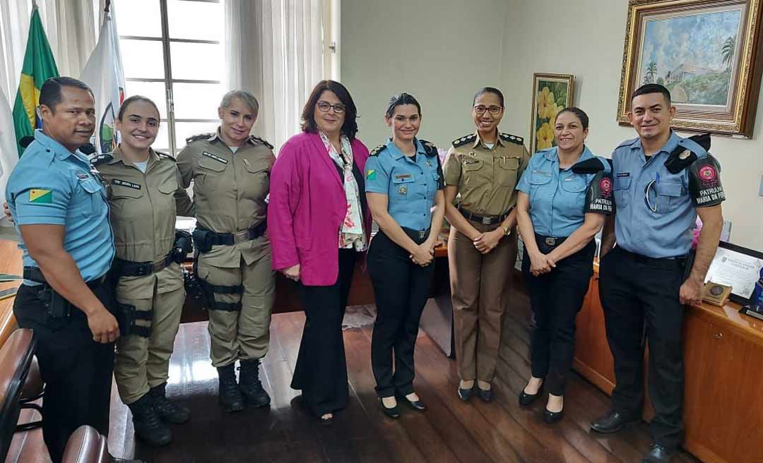 Equipes da Patrulha Maria da Penha do Acre participam de capacitações em Minas e na Bahia