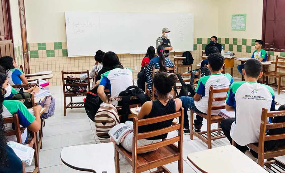 Polícia Militar inicia projeto de prevenção à violência no ambiente escolar no Acre