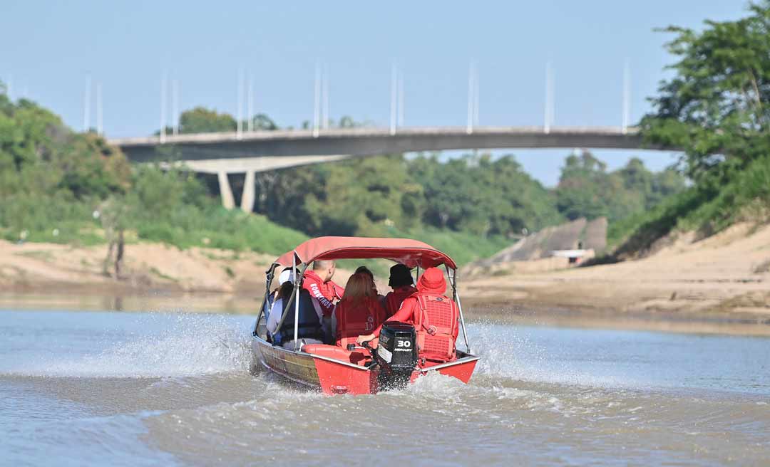 Seca e degradação do Rio Acre preocupam autoridades que buscam alternativas para situação