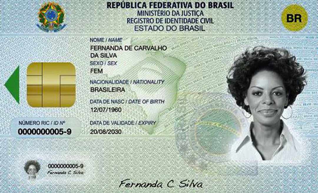 Nova Carteira de Identidade Nacional começa a ser emitida hoje