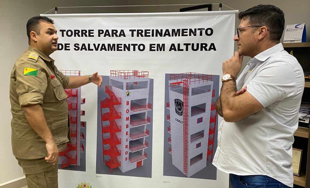 Governo divulga edital de licitação para construção de torre de treinamento do Corpo de Bombeiros 