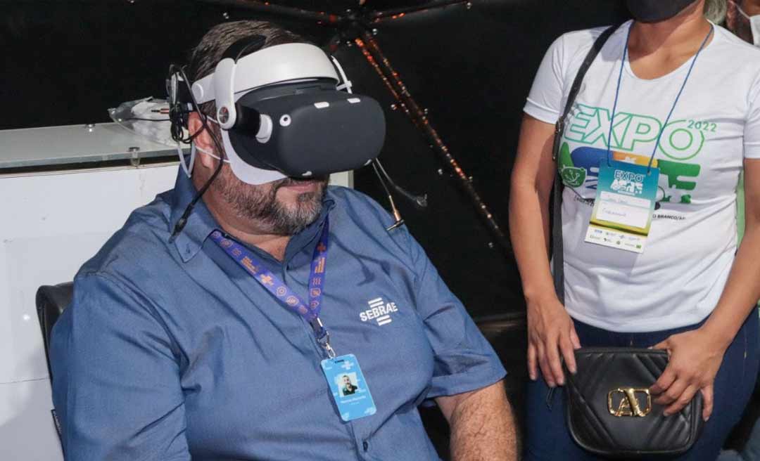 Realidade virtual apresenta principais pontos turísticos do Juruá na Expoacre 2022
