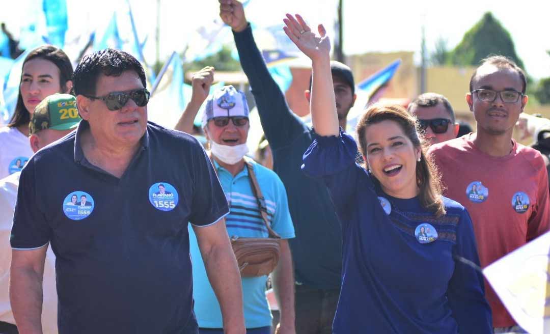 “Vamos criar oportunidades para a geração de emprego", diz Mara Rocha em caminhada no Calafate