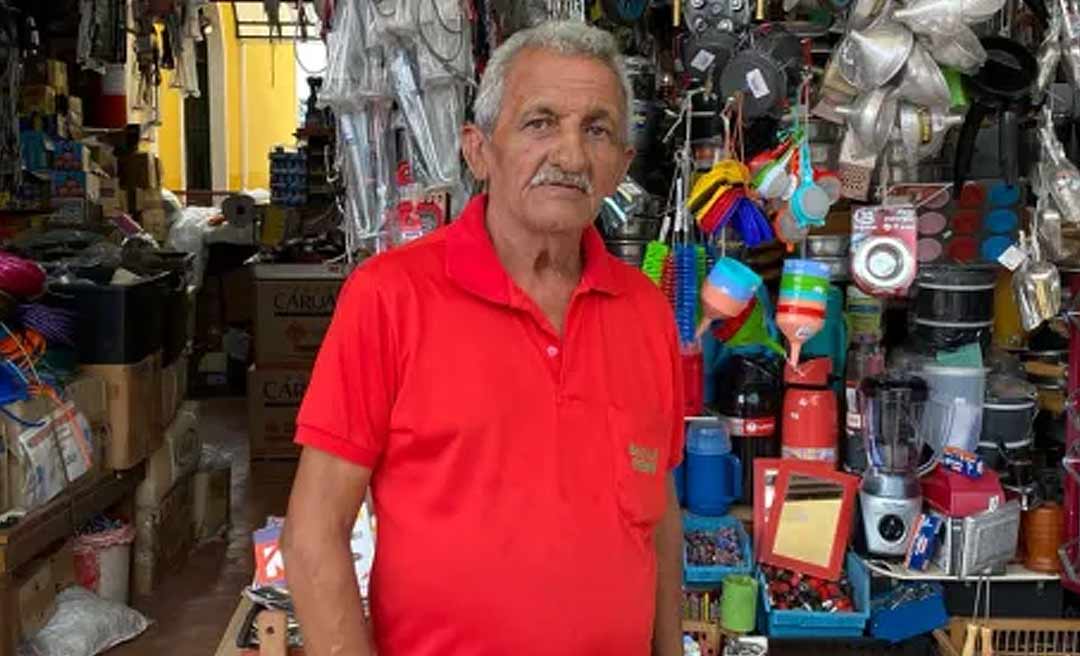 Dono do Bazar Chefe, tradicional comerciante do Acre, morre aos 69 anos