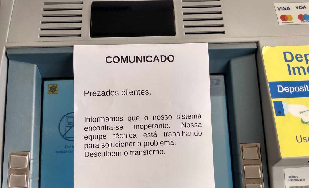 No Acre, Banco do Brasil deve indenizar cliente por falta de dinheiro em caixa eletrônico, decide Justiça