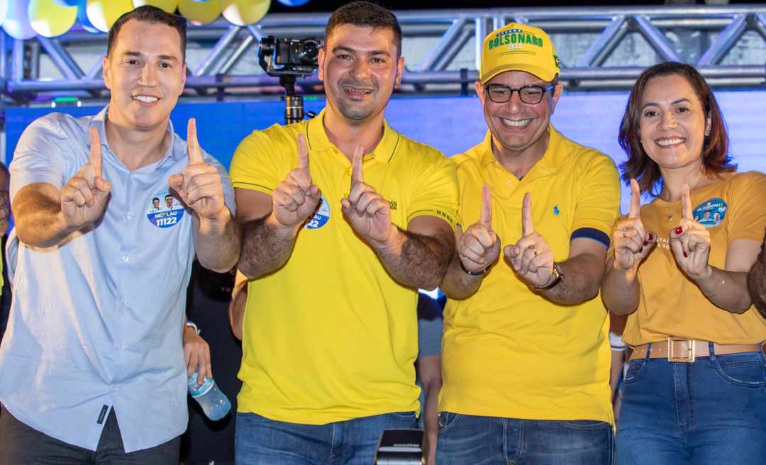 Nicolau mostra sua força no Juruá e reúne milhares no lançamento da candidatura em CZS