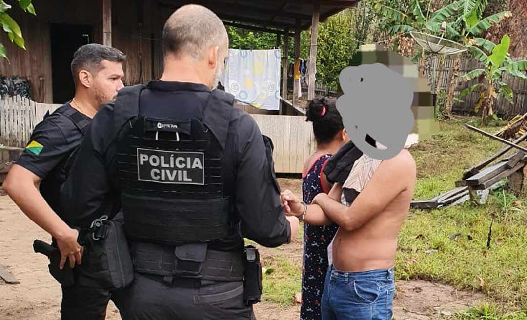 Polícia Civil prende foragido da Justiça investigado por roubo e homicídio em Assis Brasil