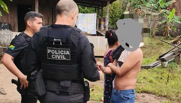 Polícia Civil prende foragido da Justiça investigado por roubo e homicídio em Assis Brasil