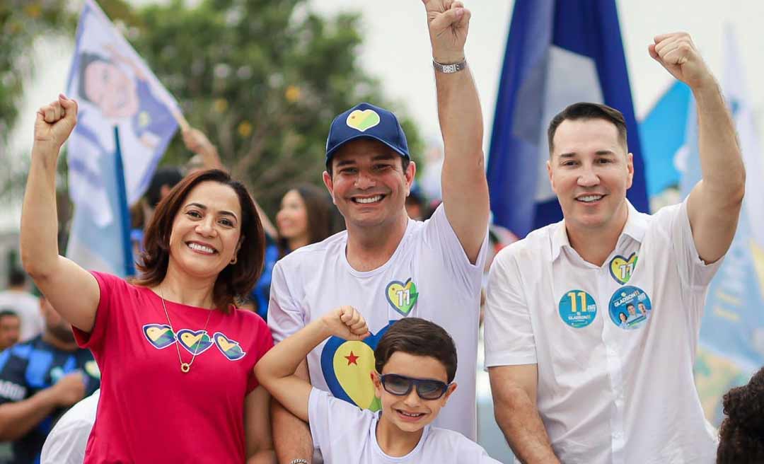 “Em respeito às famílias não vou responder ataques”, diz Gladson antes de carreata no Calafate 
